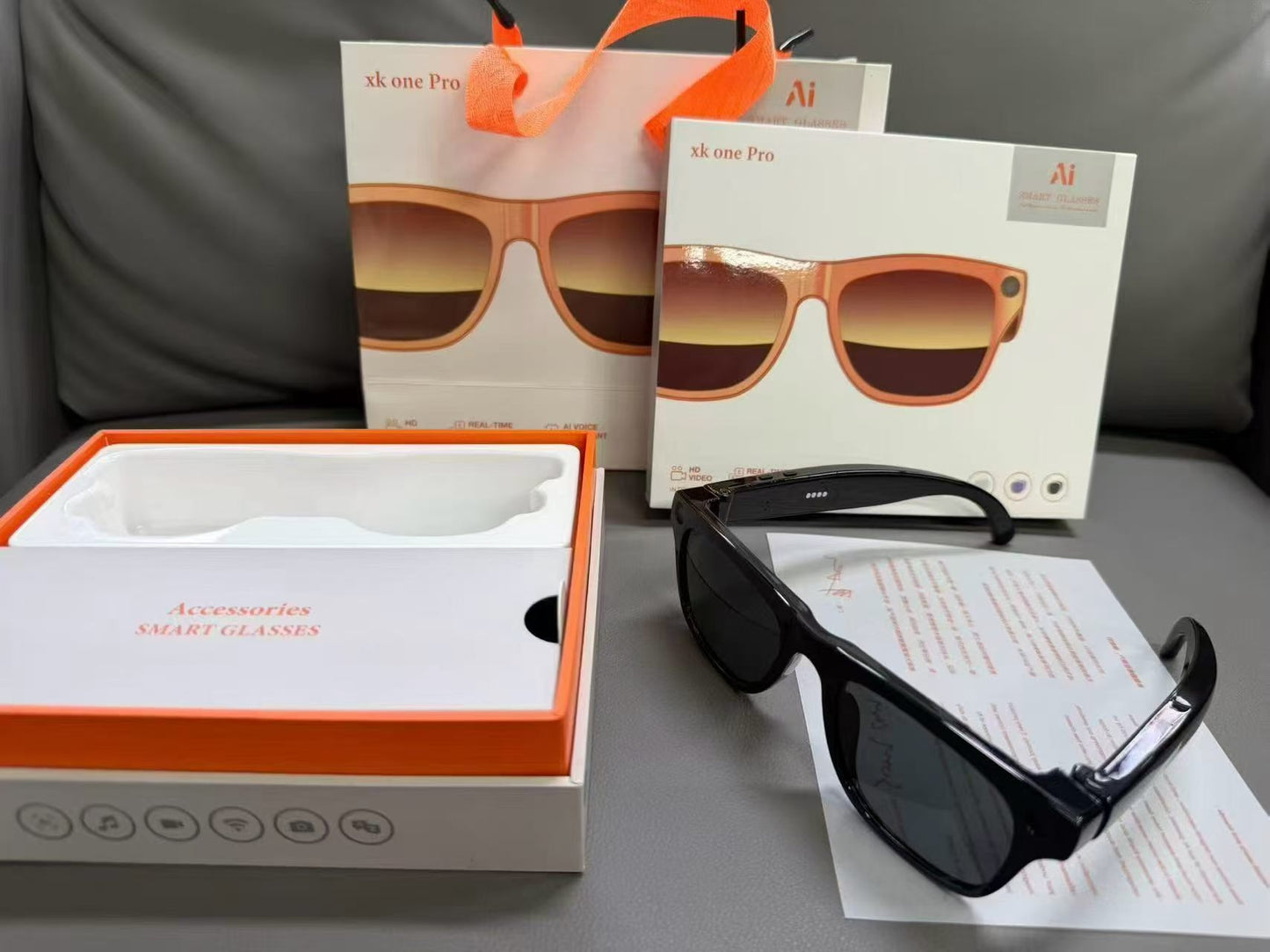 AI glasses xk one pro